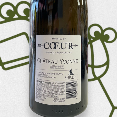 Chateau Yvonne Saumur Blanc 2023 Loire Valley, France - Williston Park Wines & Spirits
