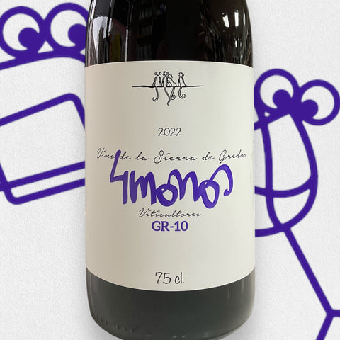 4 Monos 'GR-10' Tinto 2022 Gredos Mountains, Spain - Williston Park Wines & Spirits