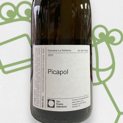 Domaine la Bohème 'Picapol' 2023 Loire Valley, France - Williston Park Wines & Spirits