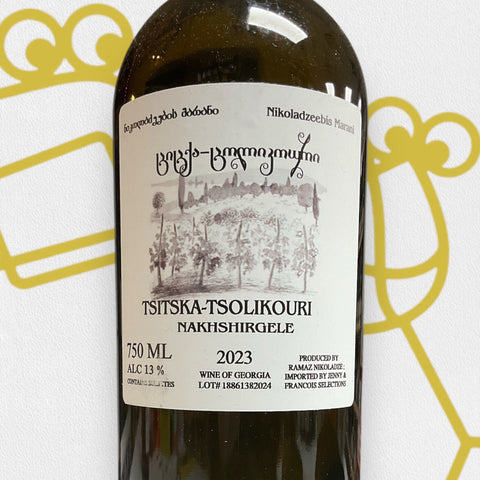 Ramaz Nikoladze 'Nikoladzeebis Marani Tsitska - Tsolikouri' 2023 Imereti, Georgia Republic - Williston Park Wines & Spirits