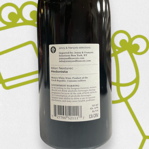Milan Nestarec 'Hedonista' NV Moravia, Czech Republic - Williston Park Wines & Spirits