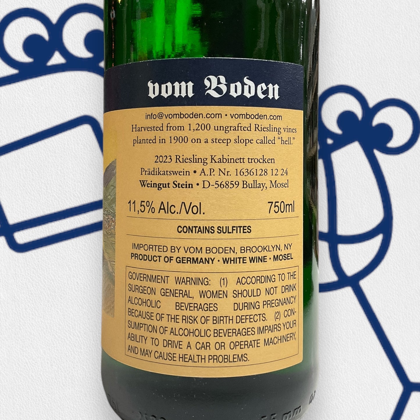 Stein 'Alfer Holle 1900' Riesling 2023 Mosel, Germany