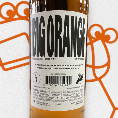 Wonderwerk 'Big Orange' 2024 California 1L - Williston Park Wines & Spirits