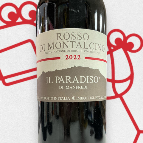Il Paradiso di Manfredi 'Rosso di Montalcino' 2022 Tuscany, Italy - Williston Park Wines & Spirits