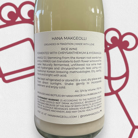 Hana Makgeolli 'Hwaju' Unfiltered Rice Wine NV Brooklyn, NY - Williston Park Wines & Spirits