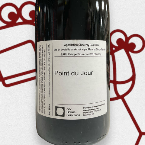 Philippe Tessier Cheverny Red 'Le Point du Jour' 2022 Loire Valley, France - Williston Park Wines & Spirits