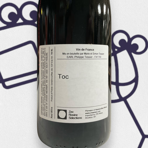 Philippe Tessier 'Toc' 2022 Loire Valley, France - Williston Park Wines & Spirits