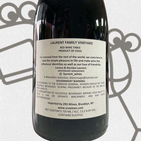 Vina Laurent 'Culpable Red' Pinot Noir 2024 Valle de Curico, Chile - Williston Park Wines & Spirits