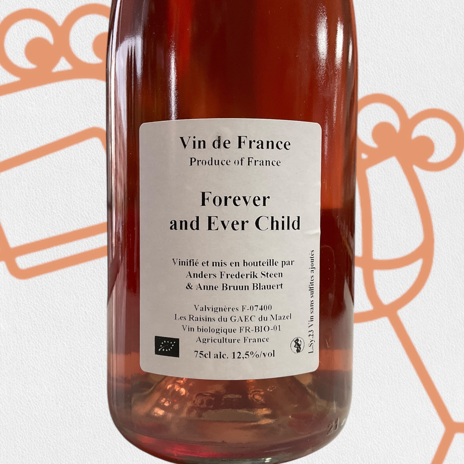 Anders Frederik Steen 'Forever and Ever Child' 2023 Ardeche, France - Williston Park Wines & Spirits