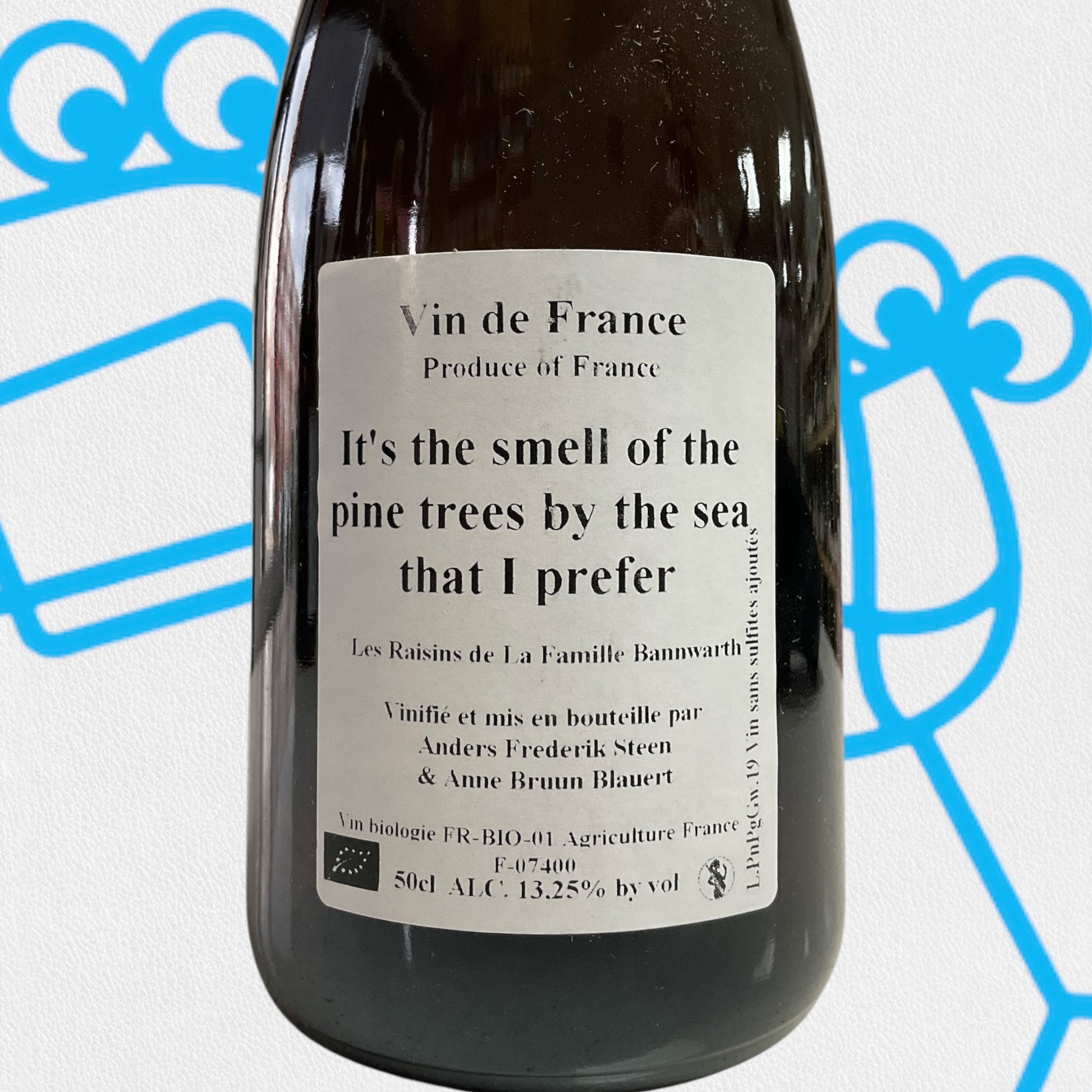 Anders Frederik Steen 'It's The Smell Of The Pine Trees By The Sea That I Prefer' 2019 Ardeche, France 500ml - Williston Park Wines & Spirits