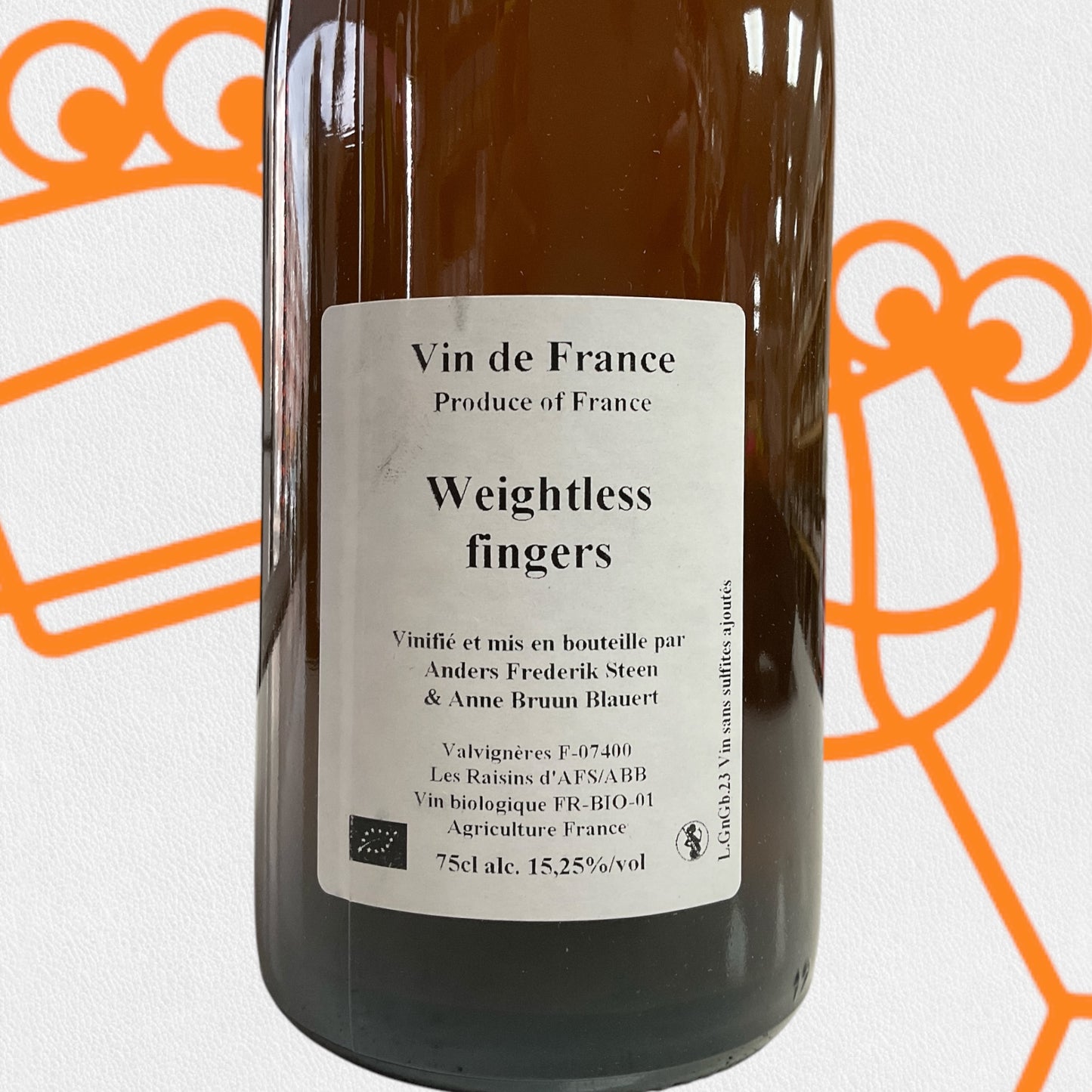Anders Frederik Steen 'Weightless Fingers' 2023 Ardeche, France - Williston Park Wines & Spirits