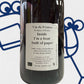 Anders Frederik Steen & Anne Braun Blauert 'Inside I'm a Boat Built of Paper' 2022 Ardeche, France - Williston Park Wines & Spirits