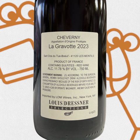 Clos du Tue-Boeuf Cheverny 'La Gravotte' 2023 Loire Valley, France - Williston Park Wines & Spirits
