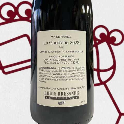 Clos du Tue-Boeuf 'La Guerrerie' 2023 Loire Valley, France - Williston Park Wines & Spirits