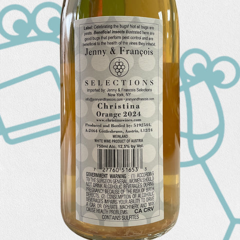 Christina 'Orange' 2024 Austria - Williston Park Wines & Spirits