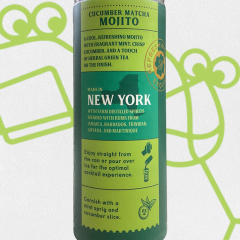 Social Hour 'Cucumber Matcha Mojito' 4 pack - Williston Park Wines & Spirits