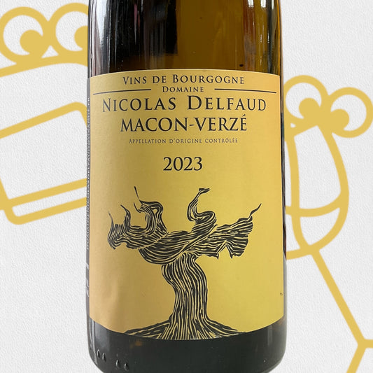 Nicolas Delfaud Macon-Verze Blanc 2023 Burgundy, France