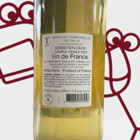 Domaine Sebastien David Couple Goals Loire Valley, France 1L