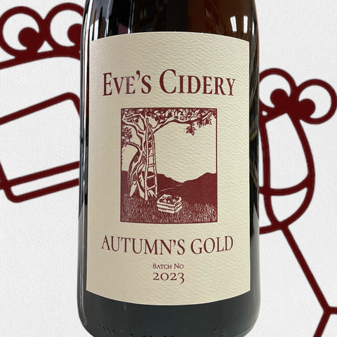 Eve's Cidery 'Autumn's Gold' Sparkling Cider 2023 Finger Lakes, NY 750ml