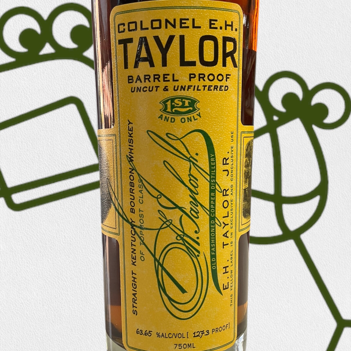 Colonel E.H. Taylor Barrel Proof Uncut & Unfiltered Kentucky Straight Bourbon Whiskey