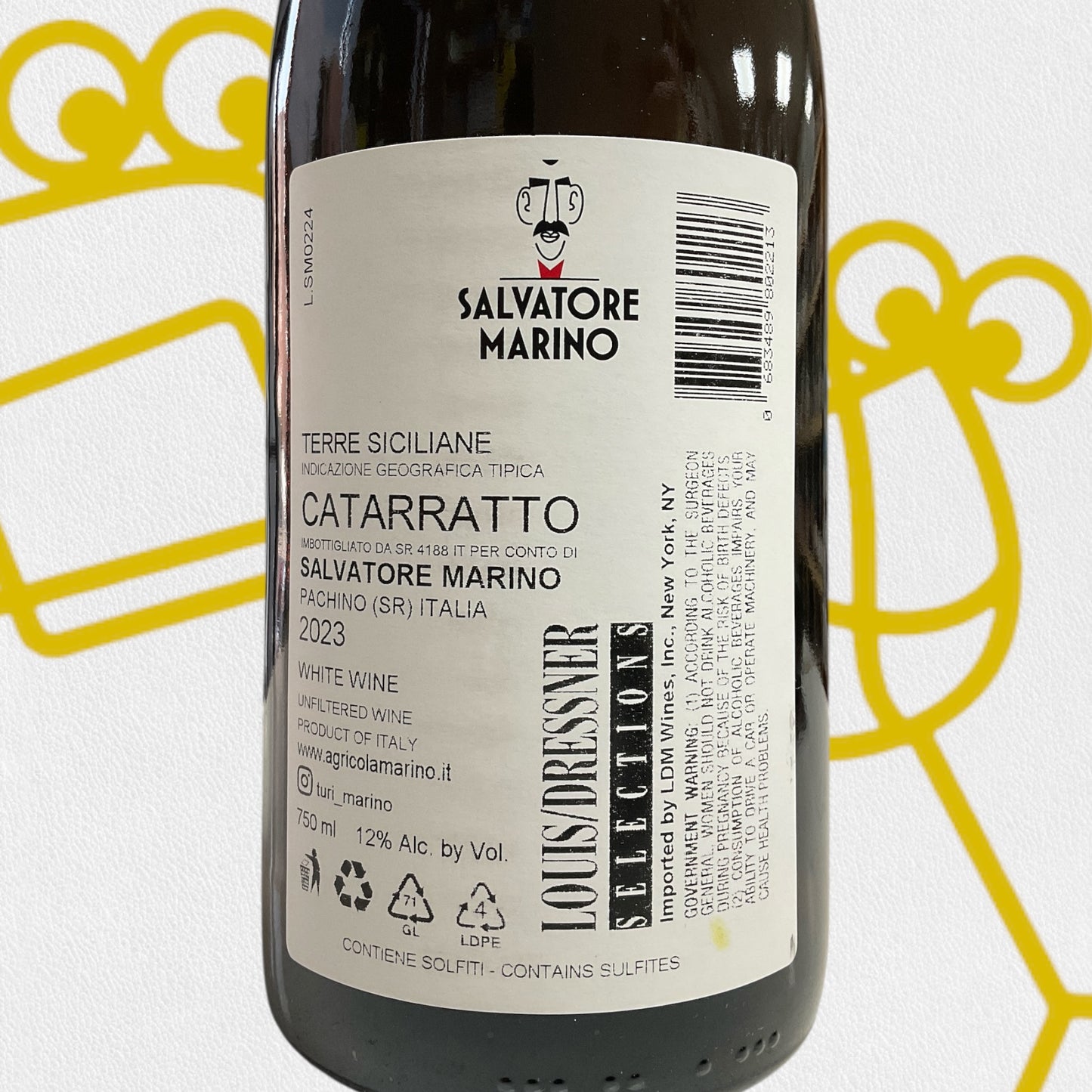 Salvatore Marino Turi Bianco 2023 Sicily, Italy