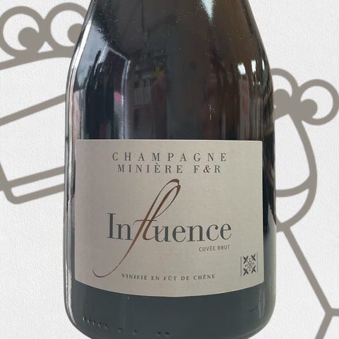 Miniere F&R Influence 'Cuvee Brut' NV Champagne, France - Williston Park Wines & Spirits