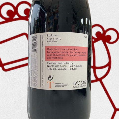 Brisa Suave 'Explosivo Tinto' 2024 Portugal - Williston Park Wines & Spirits