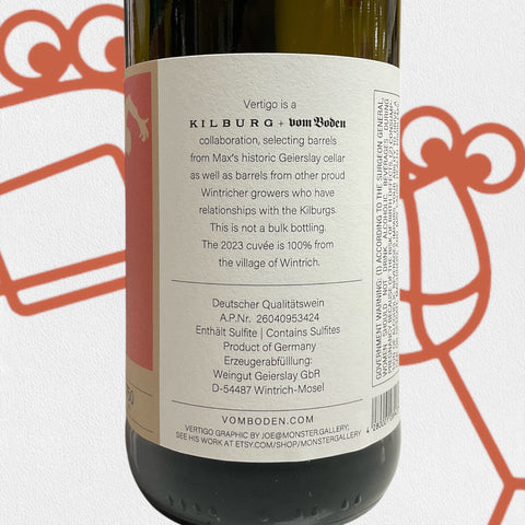 Kilburg Riesling 'Vertigo Feinherb' 2023 Mosel, Germany - Williston Park Wines & Spirits