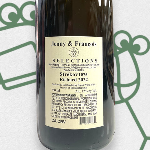 Strekov 1075 'RiChard' 2022 Slovakia - Williston Park Wines & Spirits