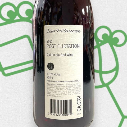 Martha Stoumen 'Post Flirtation' Red 2023 Mendocino, California - Williston Park Wines & Spirits
