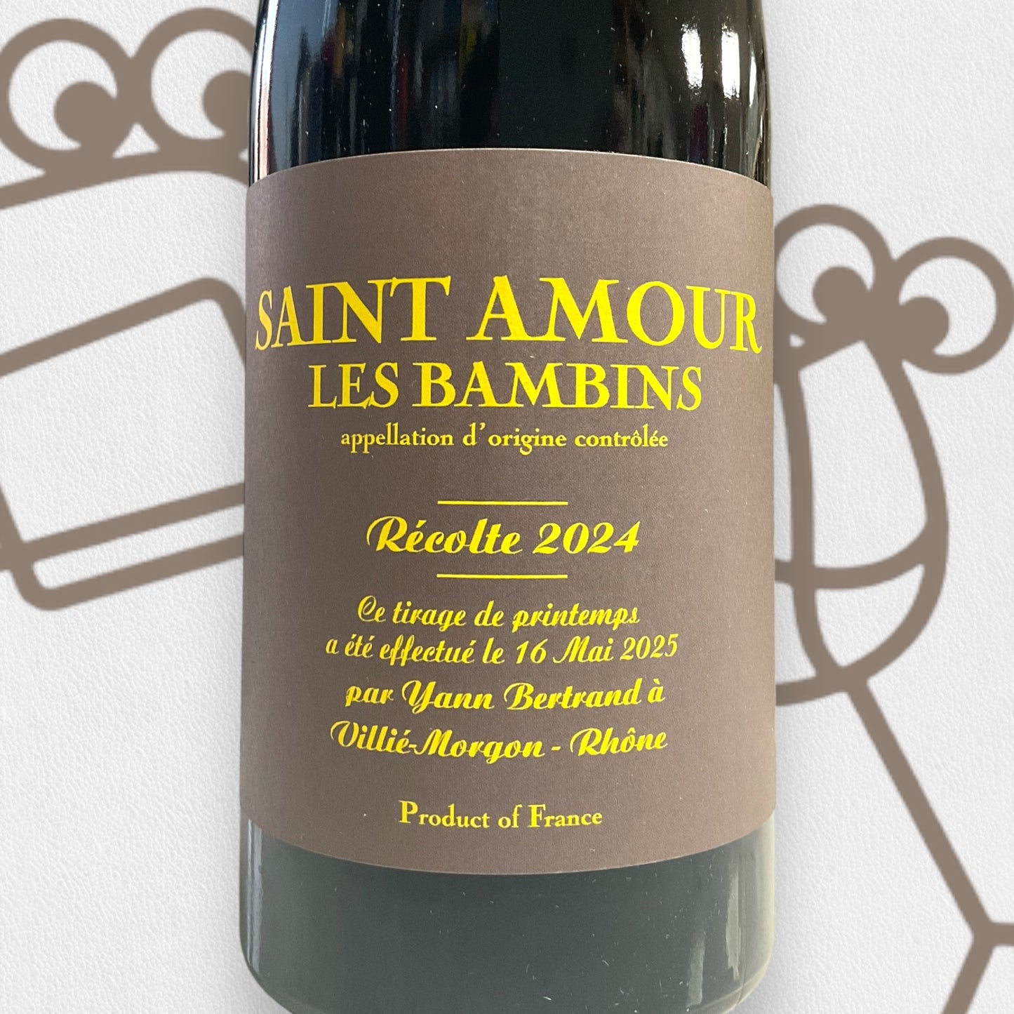 Yann Bertrand Saint Amour 'Les Bambins' 2024 Beaujolais, France