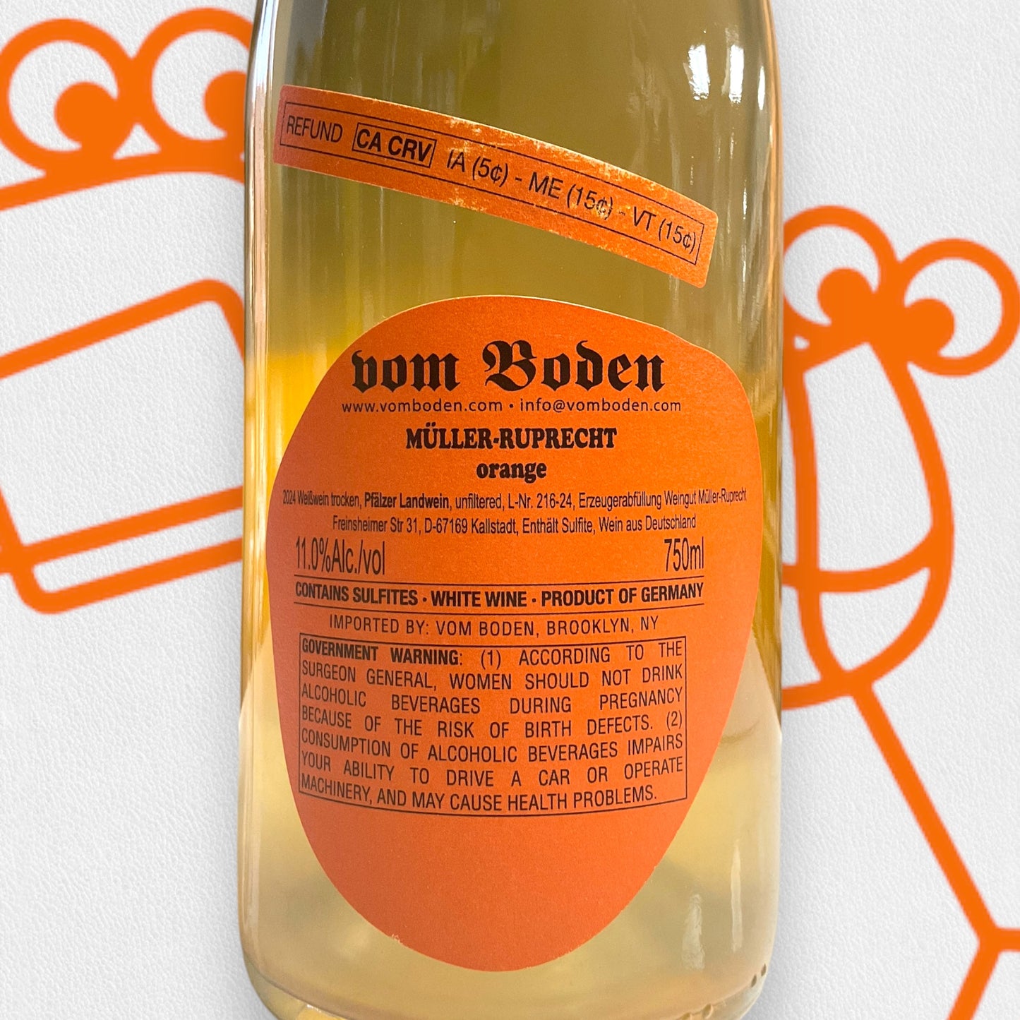 Muller-Ruprecht 'Orange' 2024 Pfalz, Germany