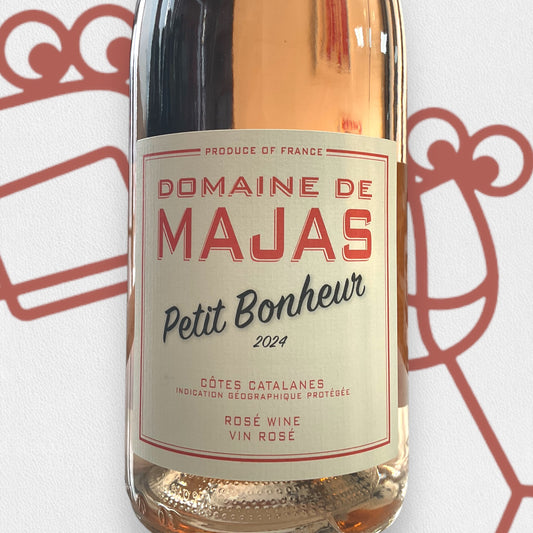 Domaine de Majas 'Petit Bonheur' Rosé 2024 Cotes Catalanes, France