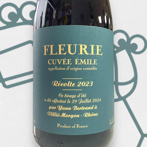 Yann Bertrand Fleurie 'Cuvee Emile' 2023 Beaujolais, France