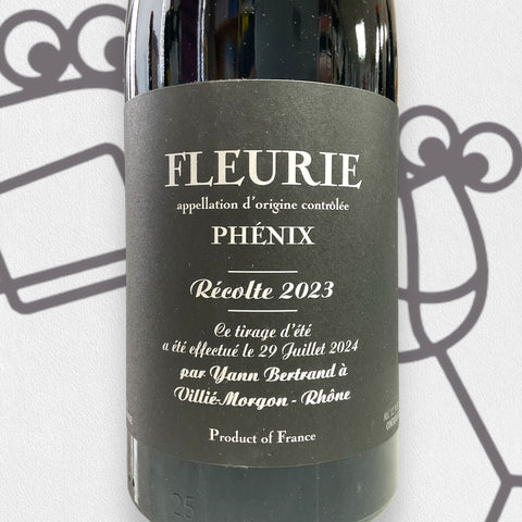 Yann Bertrand Fleurie 'Phenix' 2023 Beaujolais, France