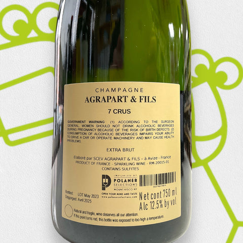 Pascal Agrapart 'Les 7 Crus' Extra Brut NV Champagne, France ('22 Base) - Williston Park Wines & Spirits