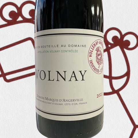 Domaine Marquis d'Angerville Volnay Village 2022 Burgundy, France