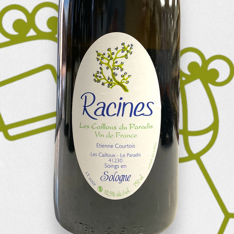Etienne et Claude Courtois 'Les Cailloux du Paradis Racines Blanc' 2022 Loire Valley, France