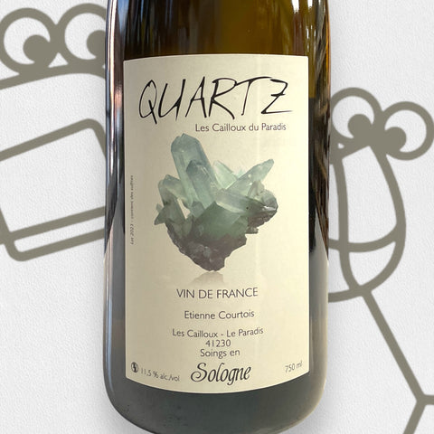 Etienne et Claude Courtois Les Cailloux du Paradis 'Quartz' 2022 Loire Valley, France