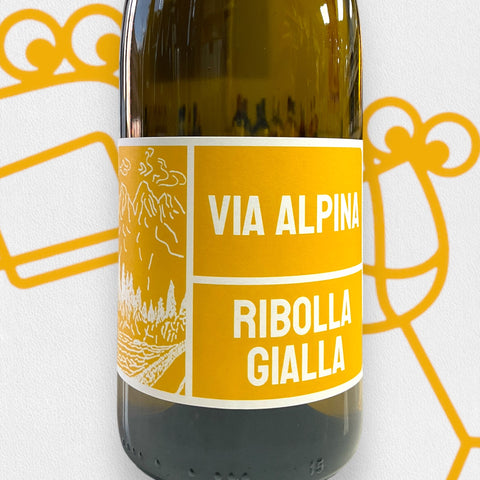 Via Alpina Ribolla Gialla 2024 Friuli, Italy - Williston Park Wines & Spirits