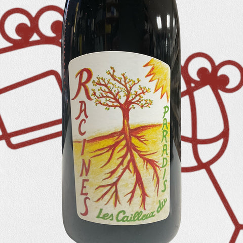 Etienne et Claude Courtois Les Cailloux du Paradis Racines Rouge 2022 Loire Valley, France