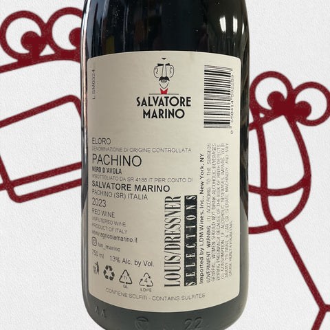 Salvatore Marino Turi 'Eloro Pachino' 2023 Sicily, Italy