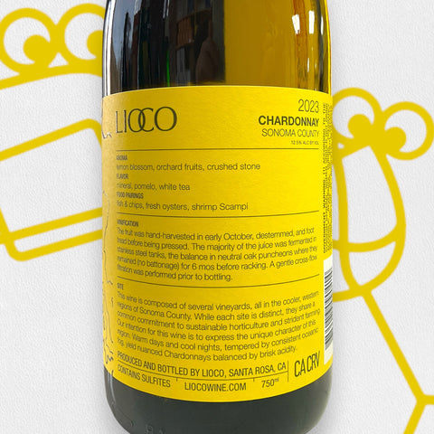 Lioco 'Sonoma County' Chardonnay 2023 Sonoma, California