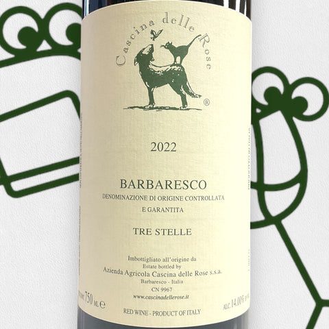 Cascina delle Rose Barbaresco 'Tre Stelle' 2022 Piedmont, Italy