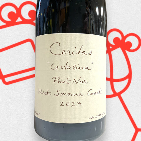 Ceritas 'costalina' Pinot Noir 2023 Sonoma, California