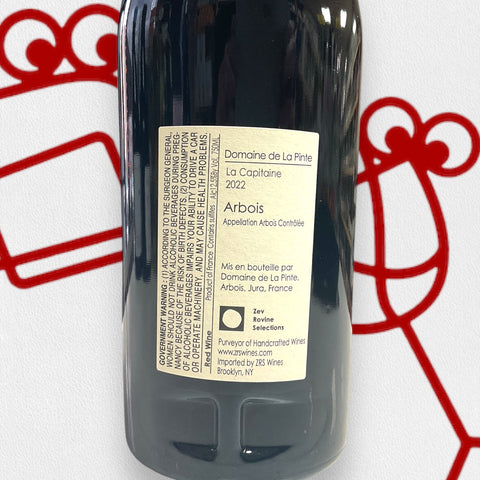 Domaine de La Pinte 'A la Capitaine' 2022 Jura, France