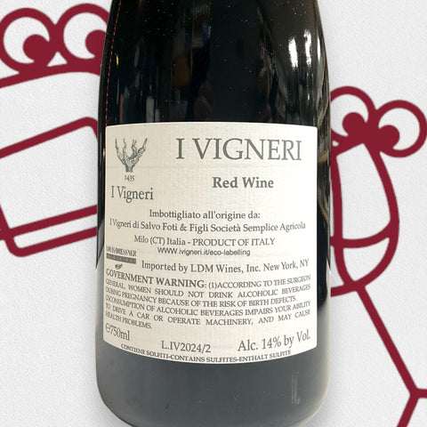 I Vigneri 'Rosso' 2024 Mt. Etna, Sicily - Williston Park Wines & Spirits