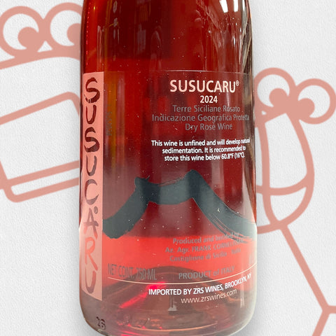Frank Cornelissen 'Susucaru Rosato' 2024 Sicily, Italy