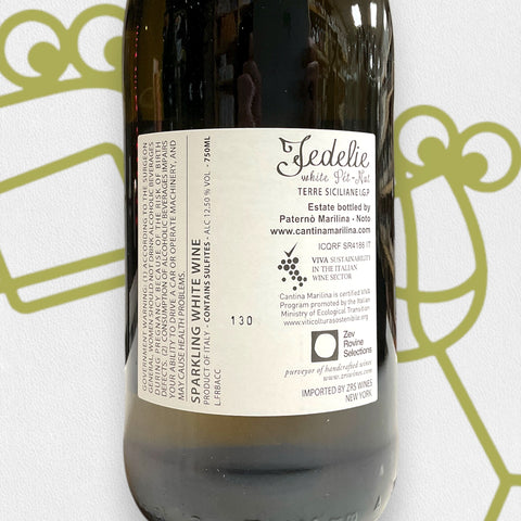 Cantina Marilina 'Fedelie' Bianco Frizzante Ancestrale NV Sicily, Italy