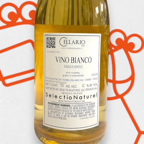 Poderi Cellario 'Il Baffone Bianco Frizzante' 2023 Piedmont, Italy